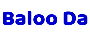 Baloo Da font